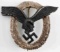 WWII GERMAN THIRD REICH LUFTWAFFE PILOTS BADGE