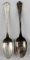 GERMAN WWII THIRD REICH ADOLPH HITLER SPOON LOT