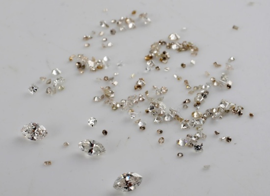 4.10 TCW LOOSE DIAMOND MELEE LOT ALL SIZES SHAPES