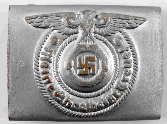 WWII GERMAN THIRD REICH WAFFEN SS BELT BUCKLE