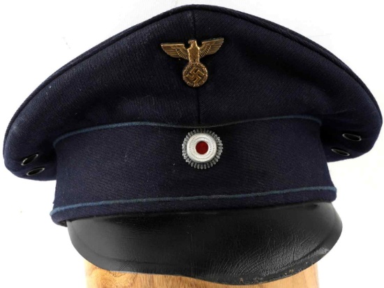 WWII GERMAN THIRD REICH WEHRMACHT VISOR CAP