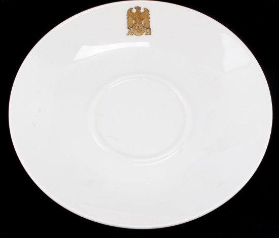 GERMAN THIRD REICH HITLER ALLACH PORCELAIN SAUCER