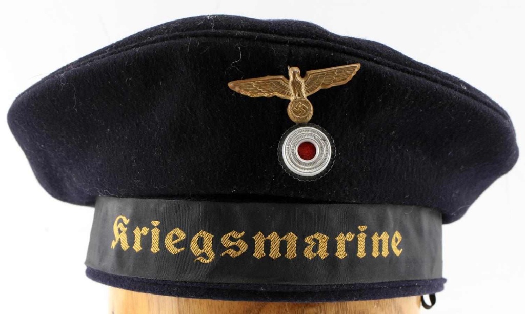 WWII GERMAN 3RD REICH KRIEGSMARINE NCO SAILOR CAP