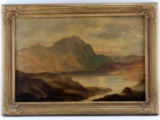 SIDNEY RICHARD PERCY 19TH C MOUNTAIN LANDSCAPE