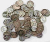 86 SILVER MERCURY DIME LOT UNSEARCHED LOT