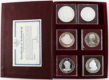 CAYMAN ISLANDS SILVER QUEENS COLLECTION 1977 COINS