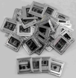 LOT OF 35 WWII GERMAN MICROFILM TDC SLIDE PHOTOS