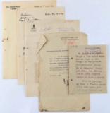 5 WWII THIRD REICH DOCUMENTS TO HERMANN GORING