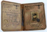 WWII THIRD REICH GERMAN SS PANZERWAFFE ID BOOKLET