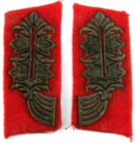 WWII GERMAN THIRD REICH HEER GENERALS COLLAR TABS