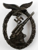 WWII GERMAN LUFTWAFFE FLAK ARTILLERY BADGE