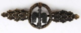 WWII GERMAN LUFTWAFFE DAY FIGHTER CLASP IN GOLD