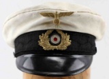 WWII GERMAN THIRD REICH KRIEGSMARINE NCO VISOR CAP