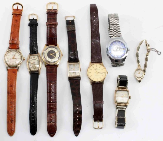 BENRUS BULOVA JORGENSON WIND UP WATCH LOT OF 8