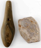 SOUTH GEORGIA FOUND WOODLAND PERIOD GORGETS