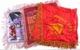 WWII SILK WARTIME SWEETHEART PILOWCASE & BANNER