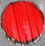 WWII JAPANESE MEATBALL FLAG W SIGNATURES & MESSAGE