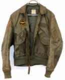 VIETNAM US NAVY FLYERS JACKET W PATCHES SIZE 42