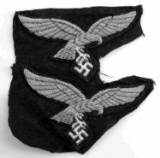 GERMAN 3RD REICH LUFTWAFFE BULLION EAGLE PATCH LOT