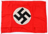 SMALL THIRD REICH GERMAN FLAG WITH SWASTIKA
