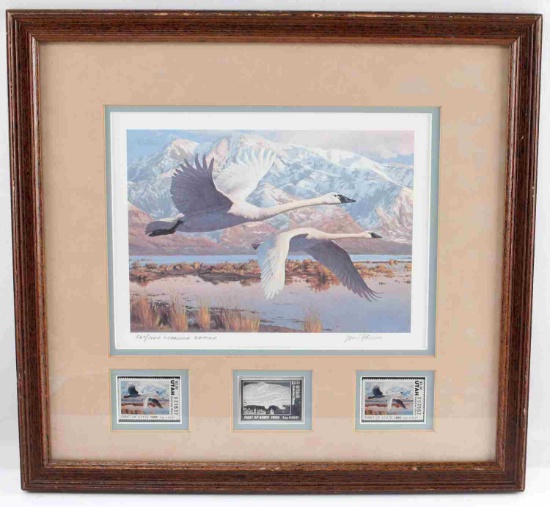 LEON PARSON DUCK UTAH WATERFOWL STAMP PRINT