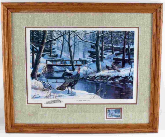 KEN ZYLLA CONSERVATION COMMEMORATIVE STAMP PRINT