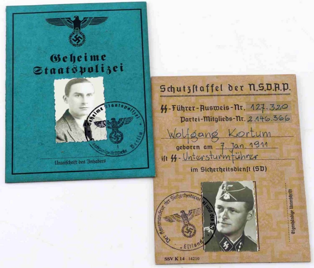 Gestapo Id Card