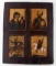 18TH - 19TH CENTURY ANTIQUE 4 PANEL RUSSIAN ICONS