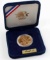 1984 S OLYMPIC COMMEMORATIVE PROOF 1/2 OZT COIN