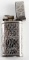 CARTIER GODRON DECOR PALLADIUM CIGARETTE LIGHTER