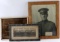 LOT OF 3 FRAMED SPAN AM & FIRST WORLD WAR PHOTOS