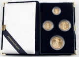 1991 GOLD AMERICAN EAGLE 4 COIN SET 1.85 OZT