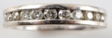 CELEBRATION 18K WHITE GOLD BAND DIAMOND .42 TCW