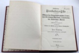 PRUSSIAN IMPERIAL GERMAN OFFICER LIST BOOK 1900