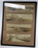 WWI BATTLEFIELD YARDLONG PHOTOGRAPH LOT OF 4