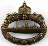 WWI IMPERIAL GERMAN KRIEGSMARINE U BOAT BADGE