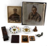 MIXED US MILITARY COLLECTIBLE PHOTO GEAR LOT
