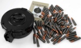 BRAND NEW AK-47 75 ROUND DRUM MAGAZINE W 75 ROUND