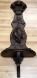 SWEDISH CARVED BLACK FOREST WOODEN RIFLE STAND