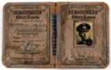 WWII KRIEGSMARINE FUHRER KONVOI AUSWEIS ID CARD