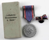 WWII GERMAN THIRD REICH AIR RAID PROTECTION MEDAL