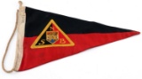 WWII GERMAN THIRD REICH BELGIUM SS NSB PENNANT