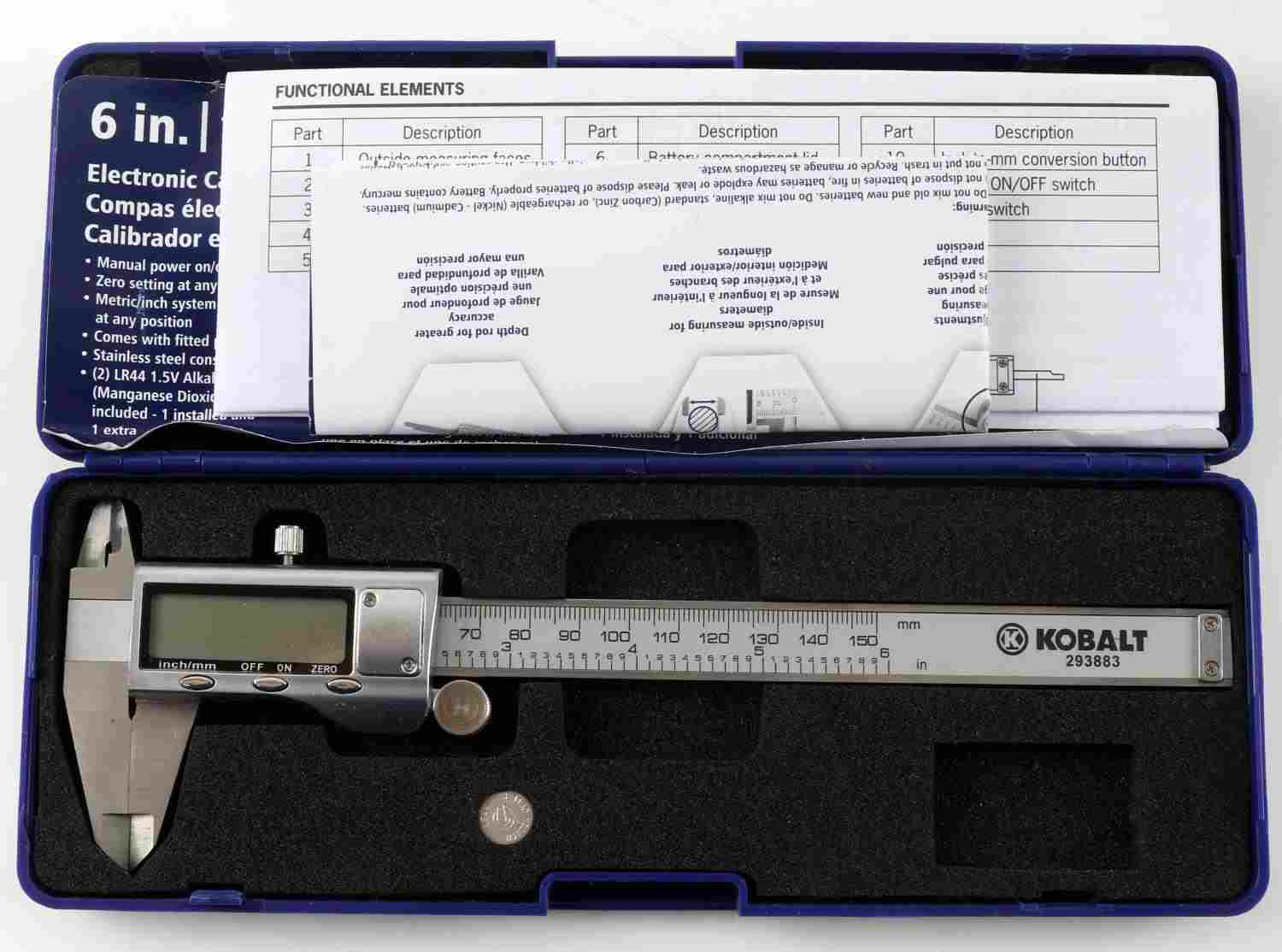Kobalt sale digital caliper