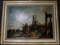 OIL ON BOARD SIGNED PAINTING OF A COASTAL SCENE
