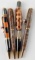LOT OF 4 HANDCRAFTED WRITING PENS WOOD AND MORE