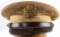 WWII US ARMY OFFICERS PEAKED VISOR CAP