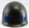 A5 DECORATED WWI DOUGHBOY HELMET SHELL DEFENSE
