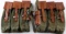 PAIR OF WWII GERMAN MP43/44 MAGAZINE POUCHES REPRO