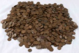 1950S WHEAT CENT MIXED LOT OF 15 POUNDS UNSEARCHED