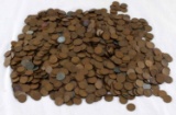 1940S WHEAT CENT MIXED LOT OF 11 POUNDS UNSEARCHED